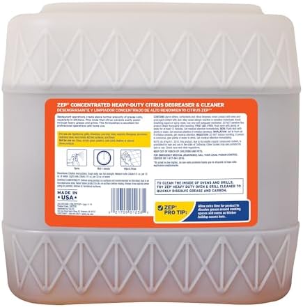 Zep Heavy-Duty Citrus Degreaser Cleaner 35 Gallon