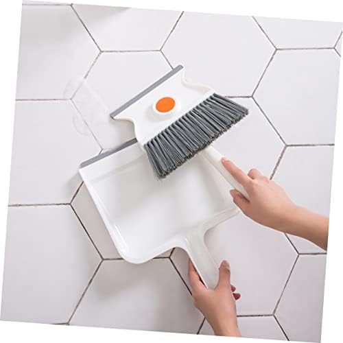 Mini Dustpan and Broom Set for Home and Car Cleaning