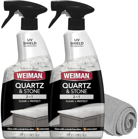 Weiman Quartz Countertop Cleaner and Polish 2 Pack 1
