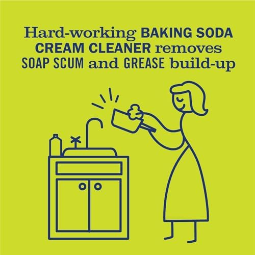 Mrs Meyers Baking Soda Cream Cleaner 16 Fl Oz