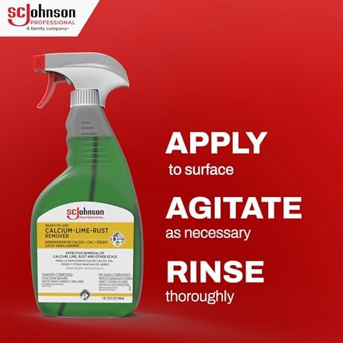 SC Johnson Professional Calcium Lime Rust Remover 32 fl oz 12 Count