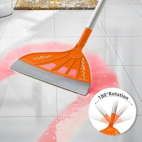 BURFERLY Magic Rubber Air Broom 2 in 1 Cleaning Tool