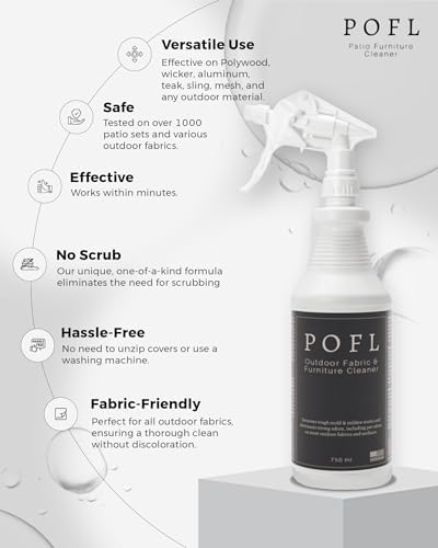 POFL No Scrub Outdoor Fabric Cleaner