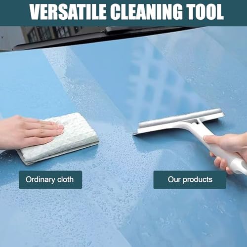 3-in-1 Window Cleaning Tool with Spray and Scraper 1