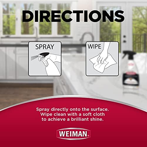 Weiman Quartz Countertop Cleaner and Polish 2 Pack