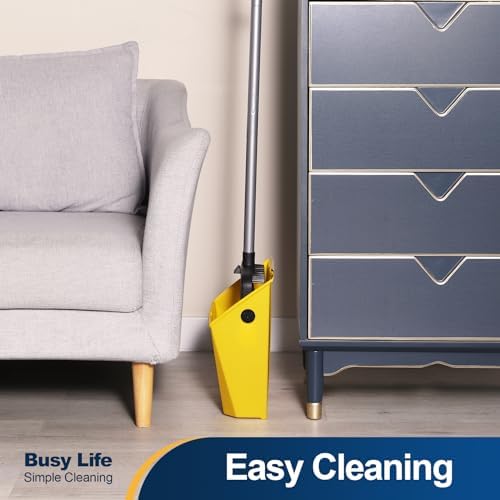 Yocada Heavy Duty Dustpan with Comb for Cleanliness