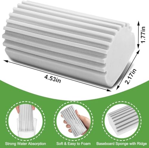 4-Pack Jeymei Damp Clean Duster Sponge Set