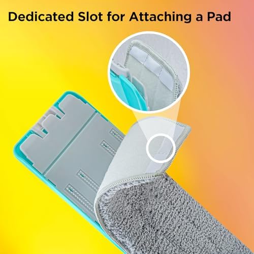 Spotzero by Milton Flat Mop and Bucket with Wringer Set