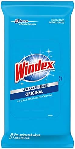 Windex Glass and Multi-Surface Cleaning Wipes 28 Count Pack of 6