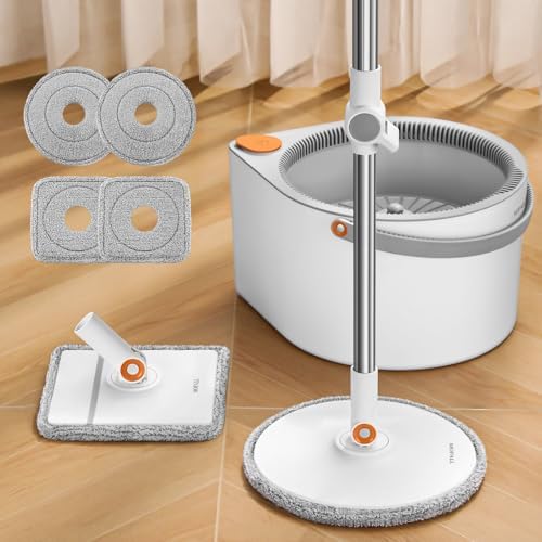 MOPALL Spin Mop and Bucket with Wringer Set 1