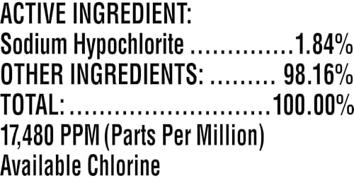 CloroxPro Disinfectant Cleaner with Bleach 128 Ounces