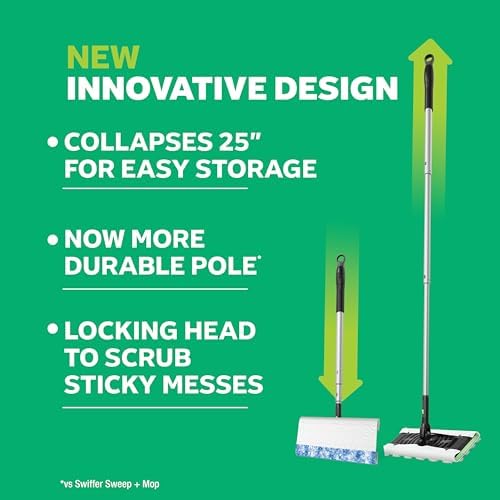 Swiffer Sweep Mop Deluxe 2-in-1 Cleaning Kit