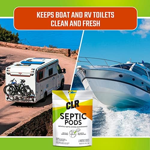 CLR Septic System Treatment Pods 6 Month Supply 1
