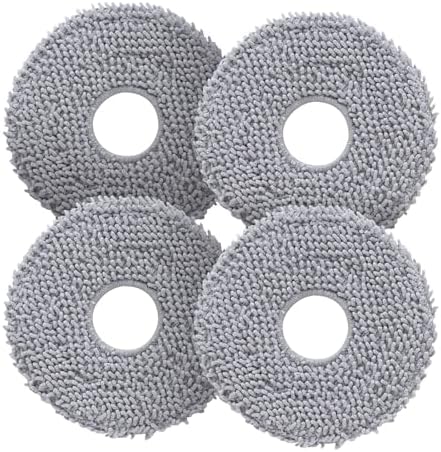 Roborock 4 Pack Microfiber Mop Cloths for QV 35A QV 35S