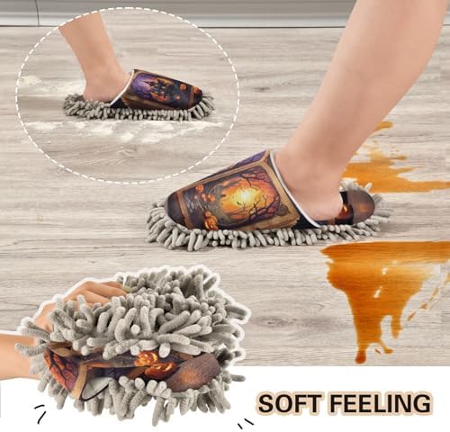 FLildon Microfiber Mop Slippers for Men Women 1