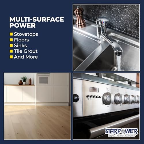 STARPOWER Heavy Duty Multi Surface Grease Oil Remover