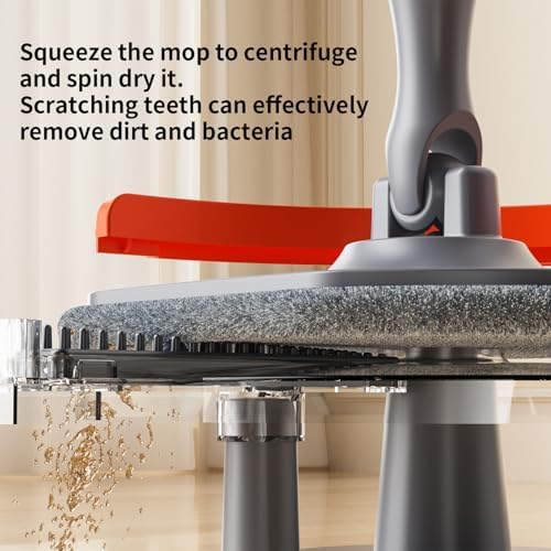 Wengrou Spin Mop and Bucket Set with Dirty Clean Separation