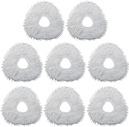 DrAer Washable Reusable Mop Pads 8-Pack for Robot Vacuums