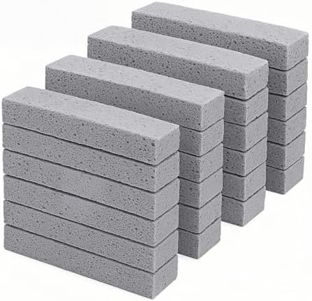 24 Pack Pumice Stones for Bathroom Cleaning