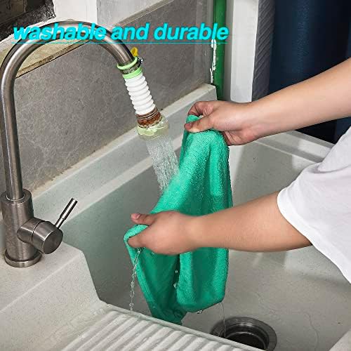 Hosrnovo Microfiber Ceiling Fan Duster Washable and Foldable