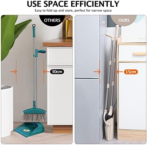 553 Long Handle Broom and Dustpan Set