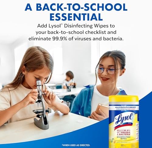 Lysol Disinfectant Wipes 4-Pack Lemon Lime Blossom