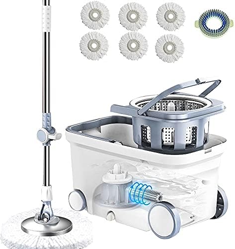 MICHAO Spin Mop Bucket 360 Wringing Cleaning System