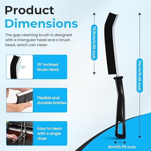 7Pcs Crevice Cleaning Brush Set for Deep Cleaning