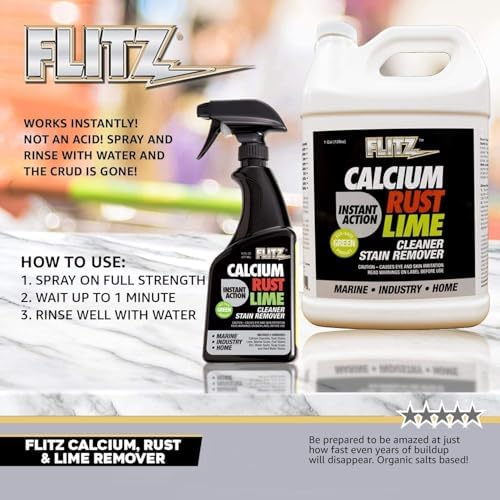Flitz Calcium Rust Lime Remover - 1 Gallon 1