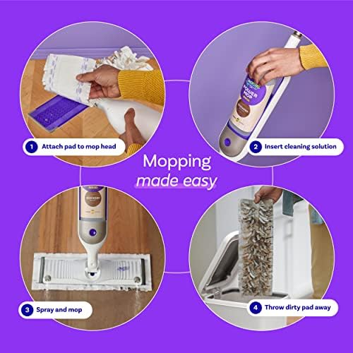 Swiffer Power Mop Wood Floor Cleaner Kit