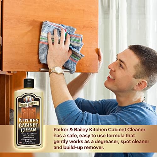 Parker Bailey Kitchen Cabinet Cream 8oz - Wood Cleaner Polish