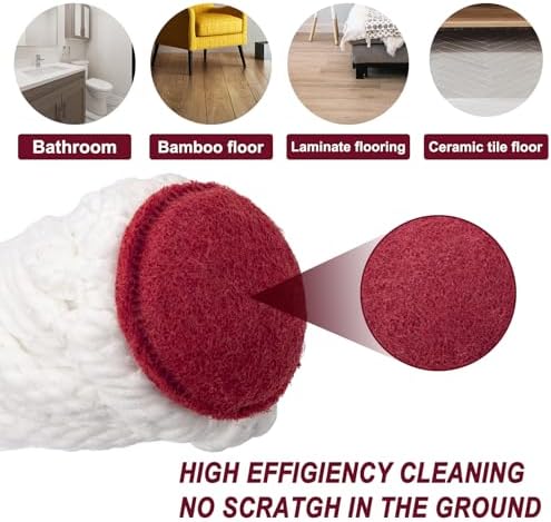 KeFanta Self Wringing Mop - 57 Long Handle for Easy Floor Cleaning