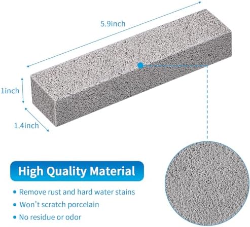 4TH Pumice Stone 6 Pack - Limescale Rust Remover