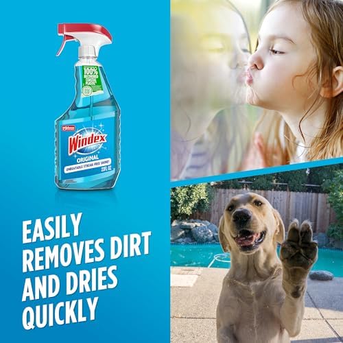 Windex Glass Cleaner Spray Bottle Pack of 6