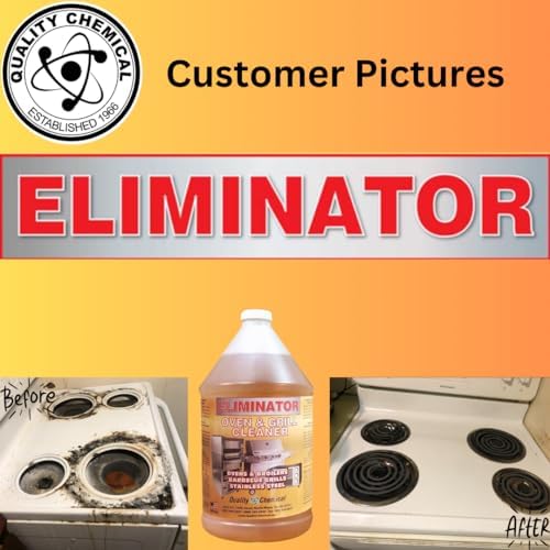 Quality Chemical Oven Grill Cleaner - 128 oz Heavy Duty