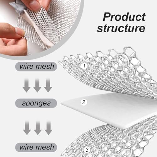 Jiexily 2025 Wire Dish Rags 5 Pcs Non Scratch