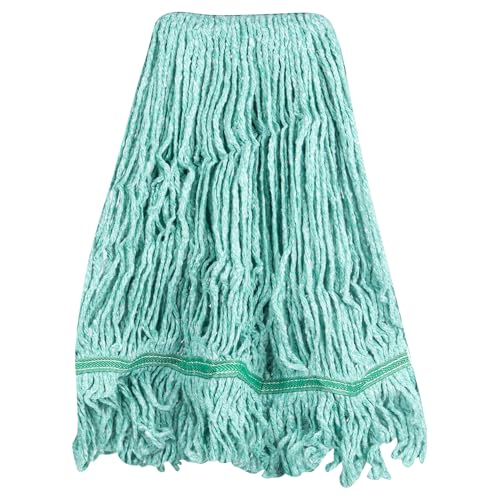 Restaurantware Wet Mop Head Refill - 16 Ounce Cotton Blend Machine Washable