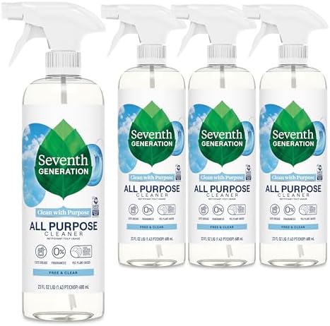Seventh Generation All Purpose Cleaner 23 oz Pack of 4