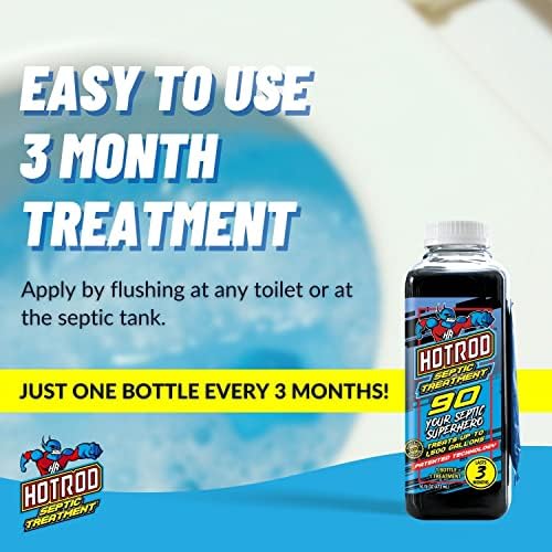 Hotrod Septic Tank Treatment - 3 Month Supply 1