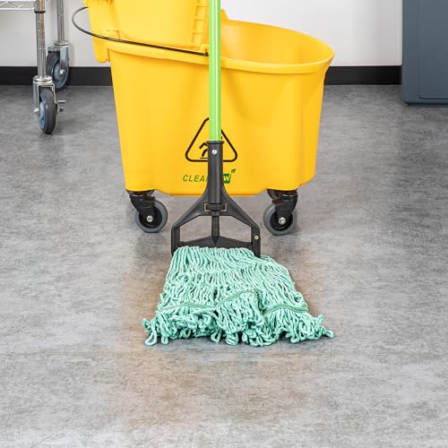 Restaurantware Wet Mop Head Refill - 16 Ounce Cotton Blend Machine Washable