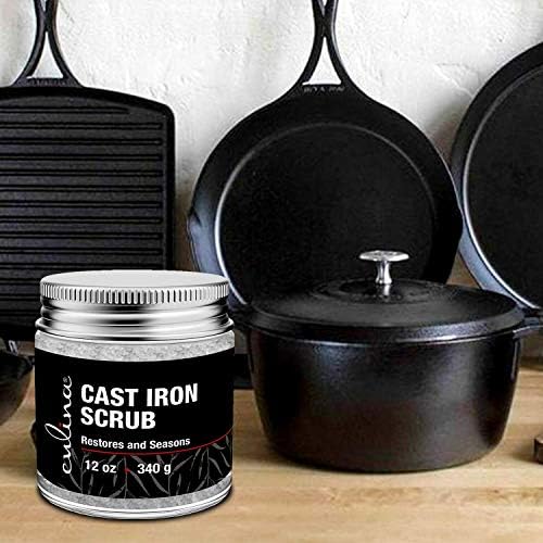 Culina Cast Iron Scrub with Coconut Oil