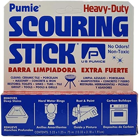 PUMIE Scouring Stick 2 Pack - Heavy Duty Cleaning Tool