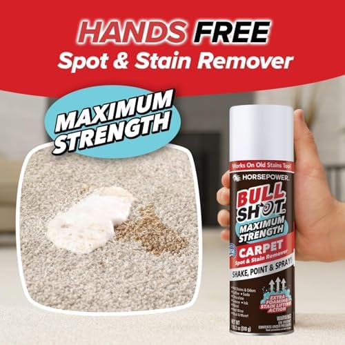 Bull Shot MAX Strength Carpet Spot Cleaner by Horsepower