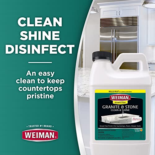 Weiman Disinfecting Granite Daily Clean Shine Refill 64 Oz