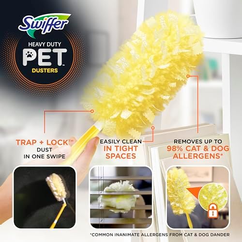 Swiffer Pet Heavy Duty Dusters with Febreze Odor Defense 11 Count