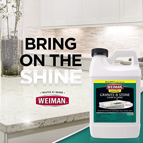 Weiman Disinfecting Granite Daily Clean Shine Refill 64 Oz
