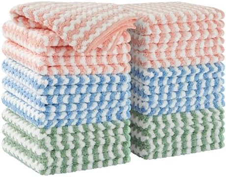 JOYMOOP 18-Pack Microfiber Cleaning Cloths