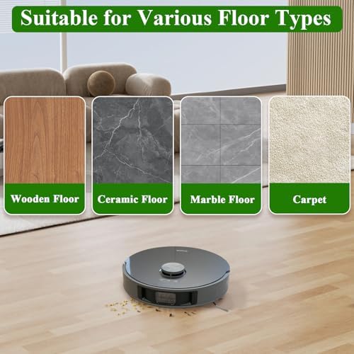 10 Pack Microfiber Mop Pads for Dreame Vacuums