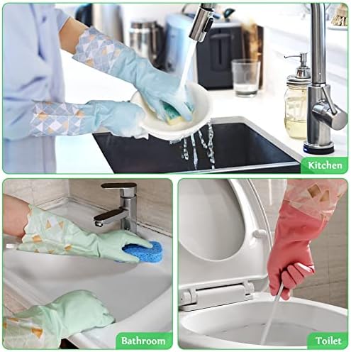 Yiomxhi Reusable Latex Free Cleaning Gloves