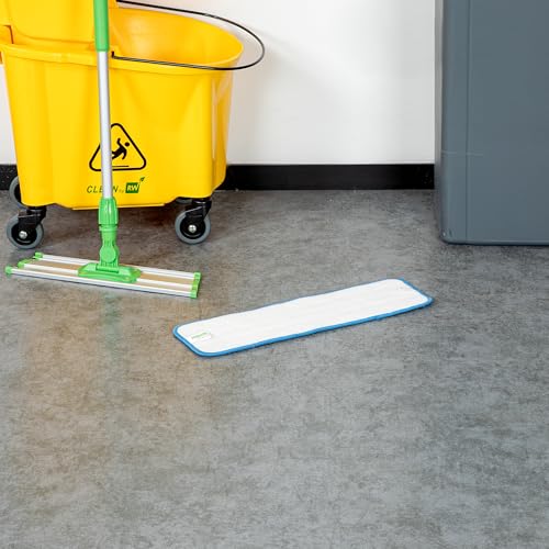 Clean Tek Professional Reusable Mop Pad Blue